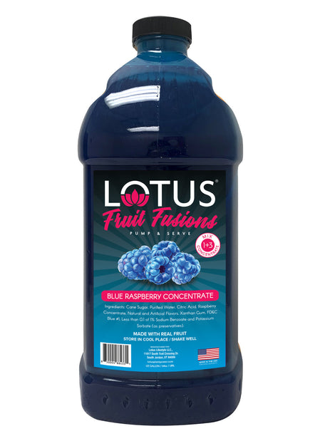 Blue Raspberry Lotus Fruit Fusion Concentrate