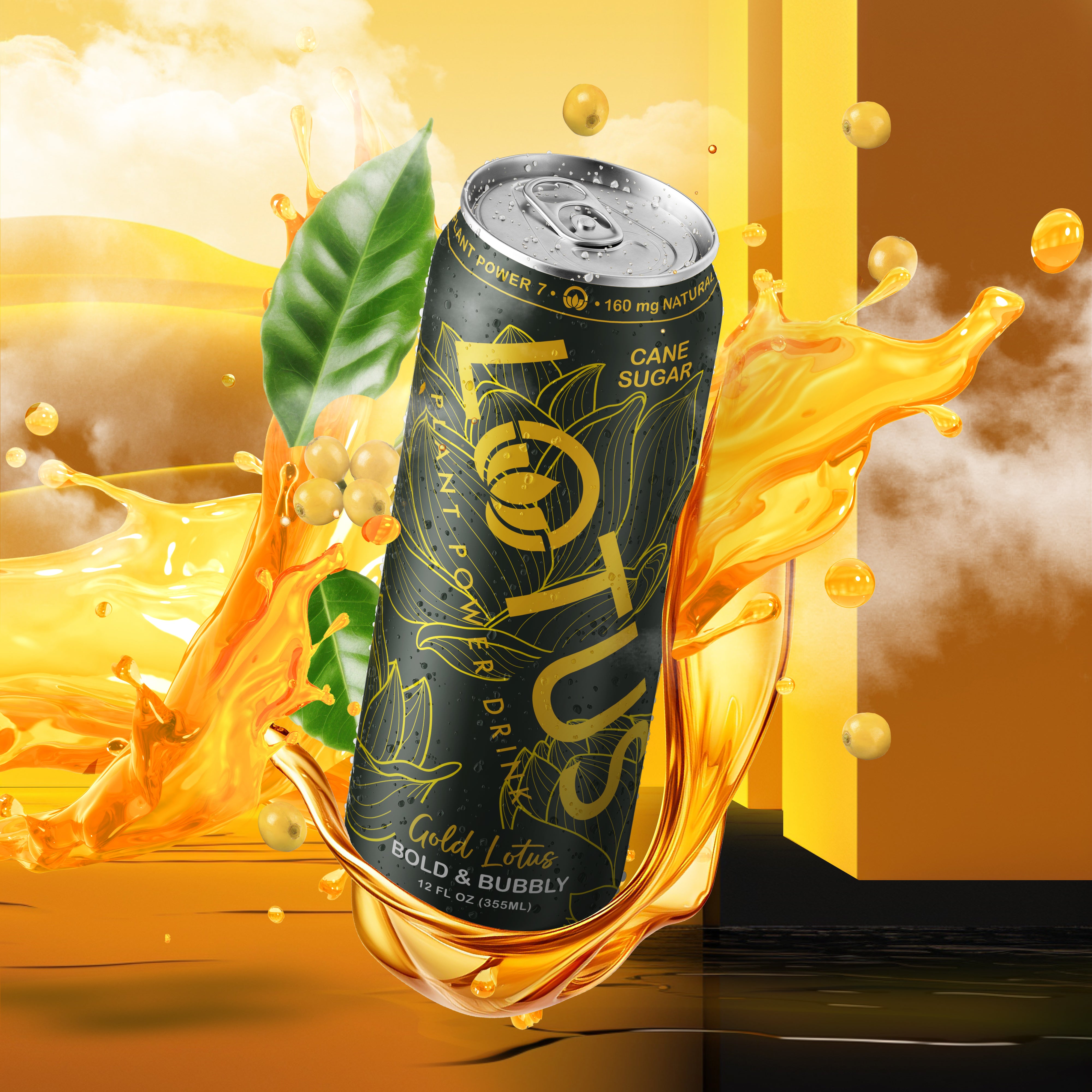 Gold Lotus Plant Power Drink™ (cane sugar)