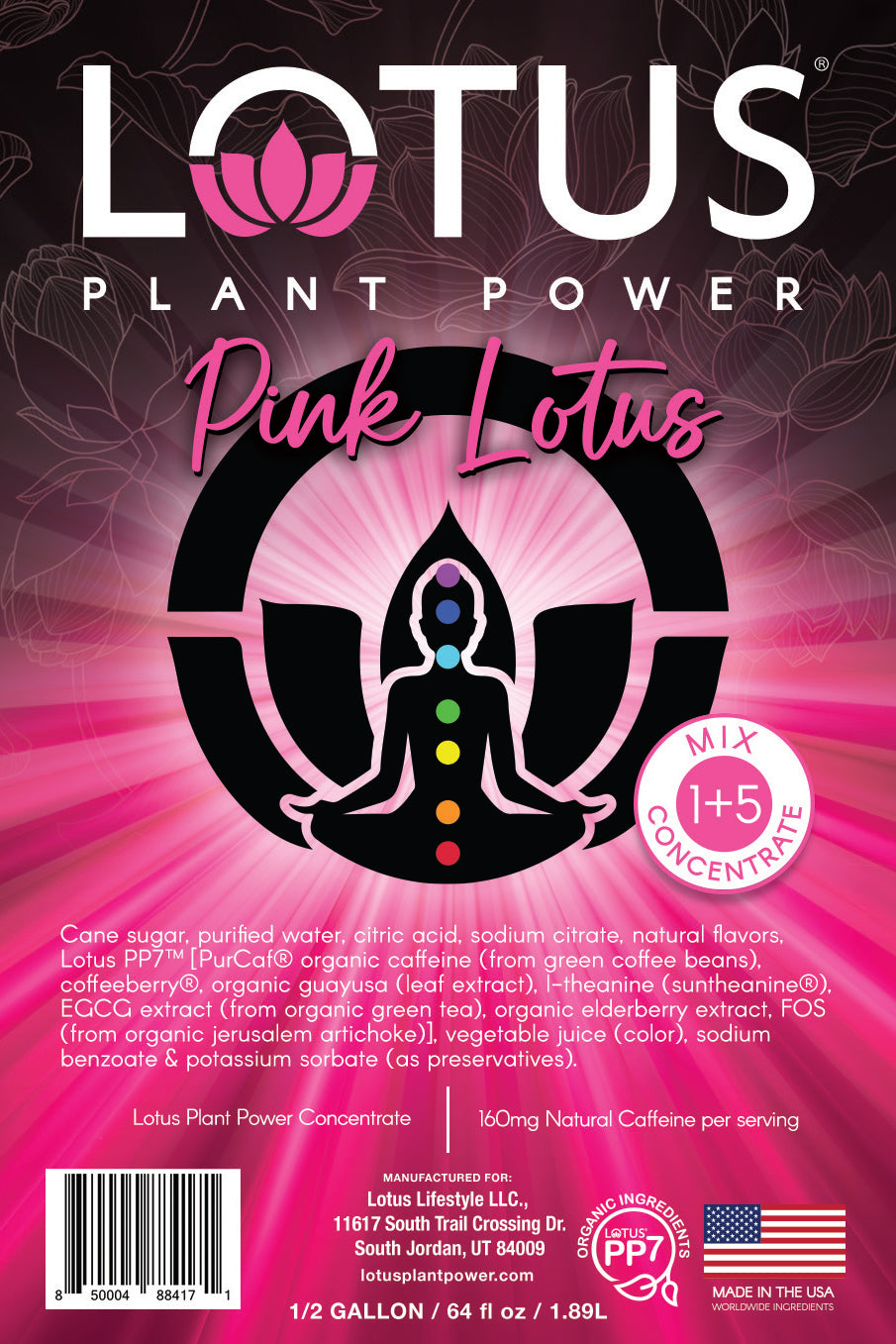 Pink Lotus Plant Power Concentrate