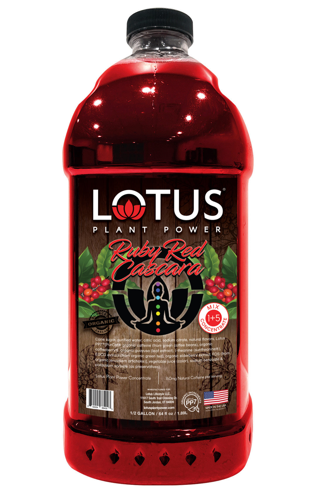 Ruby Red Lotus Cascara Plant Power Concentrate