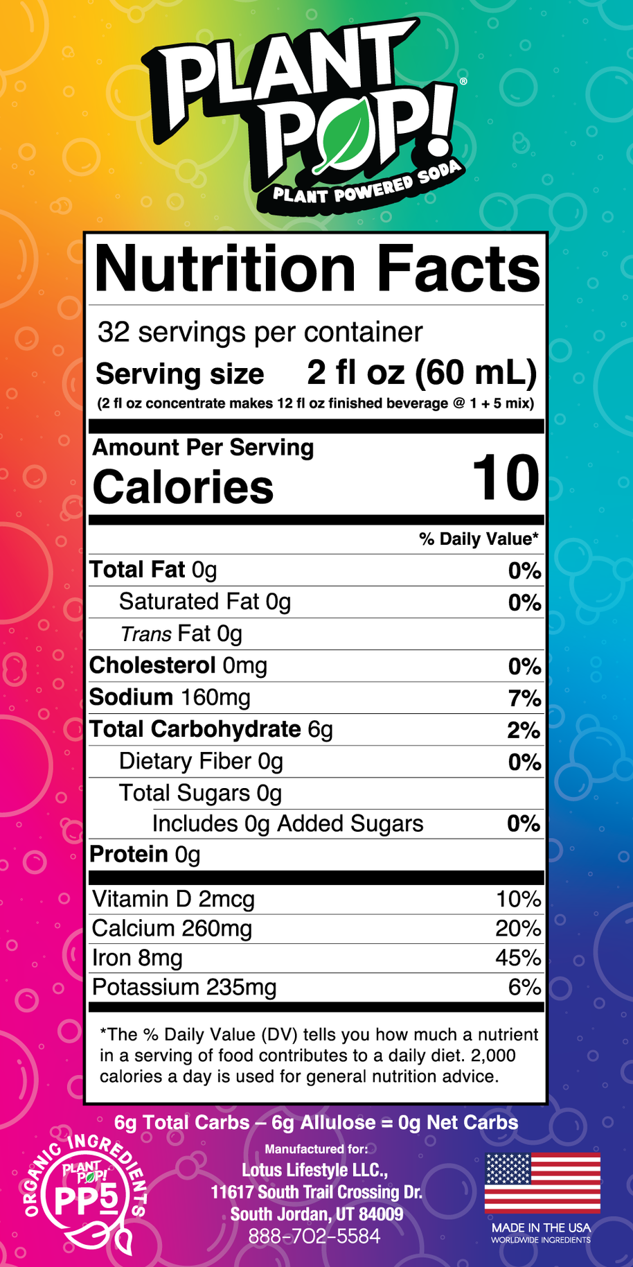Plant Pop® Refresca (Skinny) Concentrate